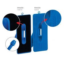 SUPORTE LT AZUL C/VELCRO 22X9CM