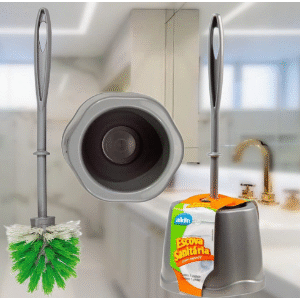 ALKLIN ESCOVA SANITARIA COM SUPORTE