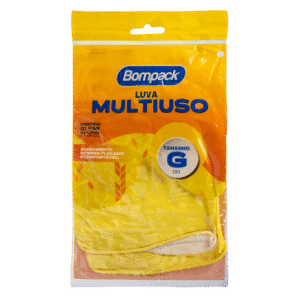 LUVA BOMPACK AMARELA G 1 UNI