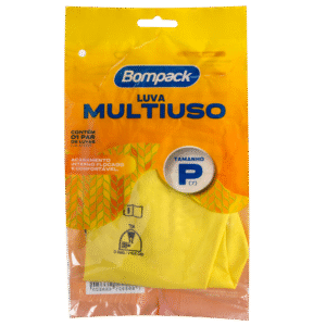 LUVA BOMPACK AMARELA P 1 UNI