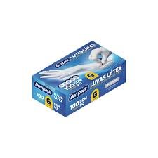 LUVA LATEX BOMPACK INDUSTRIAL G C/PO C/100 UNI