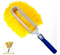 ESPANADOR ELETROSTATICO ANGULAR C TRAVA - AMARELO